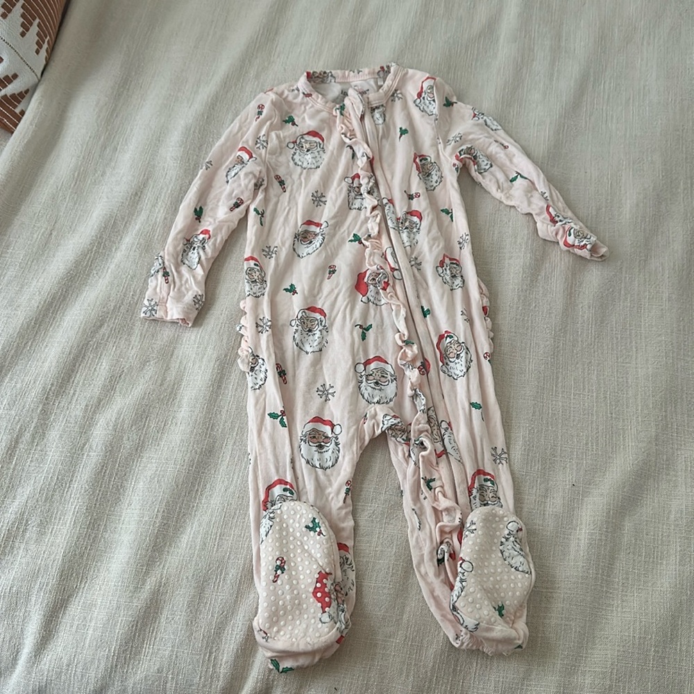 Angel Dear Christmas footie pajamas